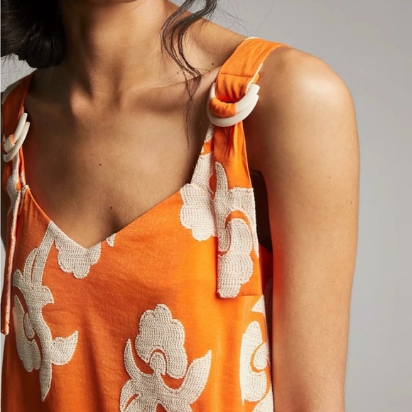 Anthropologie Phoebe Flounced Maxi Dress by Exquise. NWT - Picture 6 of 10